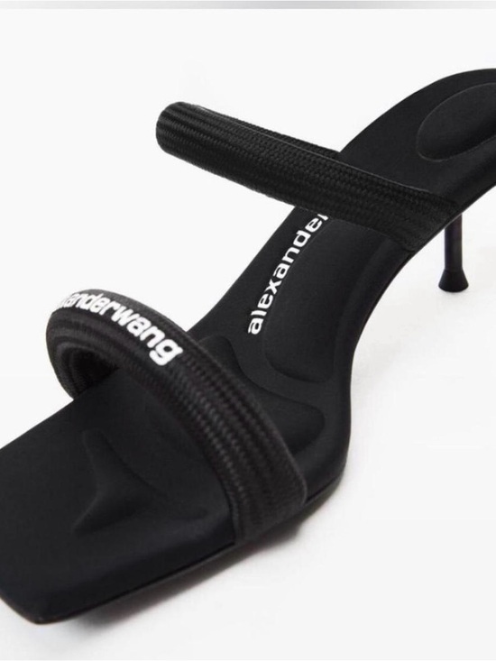 Alexander Wang Shoes - NWT 👠 Alexander Wang Jessie Kitten Heel Slide Sandals. Sz. 41 US 9,5/10